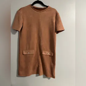 Zara Tan Mini Dress thumbnail 2