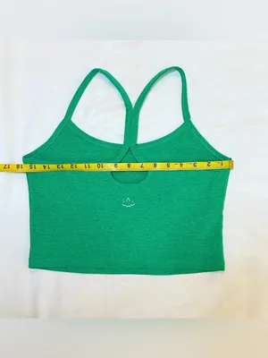 Beyond Yoga Spacedye Slim Racerback Crop Tank – Bright Emerald – L thumbnail 7