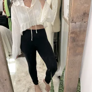 Urban Outfitters Out from under boho ivory color hooded knit top size small thumbnail 2