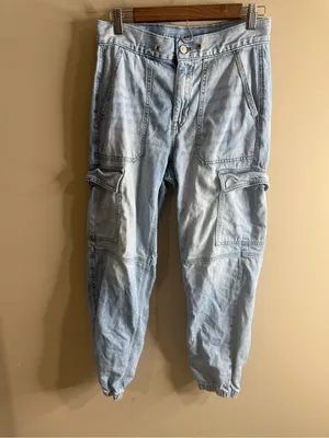 American Eagle women’s cargo joggers size 6 thumbnail 6