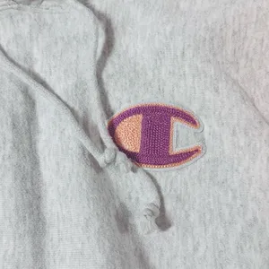 CHAMPION Reverse Weave Crop Hoodie In Gfs Silver Grey - XS thumbnail 4