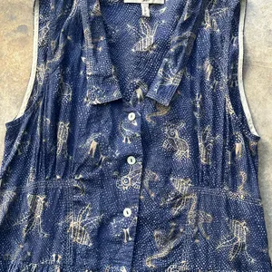 Cotelac romper size 0‎ cotton boho Blue thumbnail 4