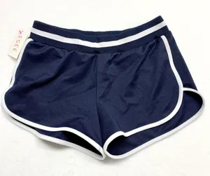 Signature 8 Retro Dolphin Shorts Womens Size S Navy Blue White‎ Stripe Athletic thumbnail 1