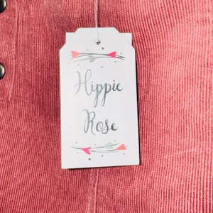 138 | NWT Hippie Rose Corduroy Button Front‎ Mini Skirt Rust Orange Women M thumbnail 3