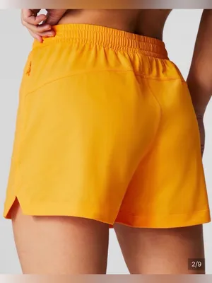 Fabletics Women's The One Shorts feature a 3-inch inseam and an adjustable draws thumbnail 2