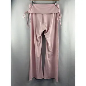 Women’s Halara Large Baby Pink Wide Leg Leggings thumbnail 3