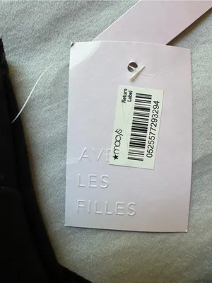Avec Les Filles Black Belted Midi Dress Size 14 NWT $138 1N04K21 thumbnail 6