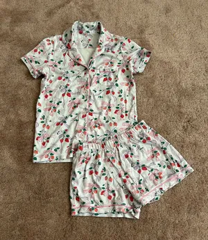 Roller rabbit Starberry Bows Polo Pajama Set thumbnail 1