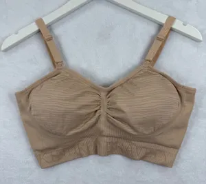 Kindred Bravely Sublime Hands-Free Pumping Nursing Bra Beige‎ Medium Wireless thumbnail 1