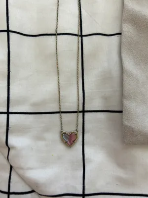 Kendra Scott Pink and Blue Ari necklace thumbnail 2