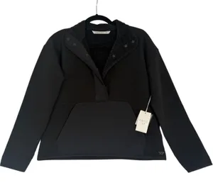 Free Fly Gridback‎ Fleece Snap Pullover Womens XS Black WGBFSP-300-XS New thumbnail 1