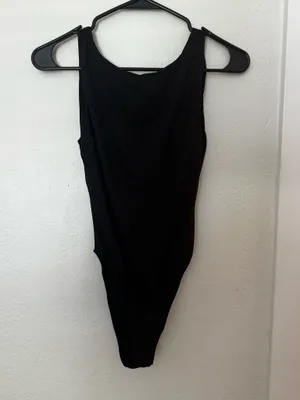 Princess Polly Black Backless Body Suit thumbnail 3