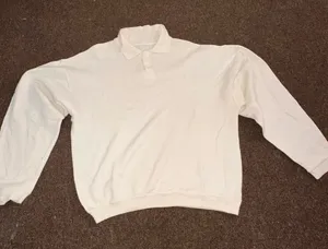 Unbranded Women's White and Cream Jumper thumbnail 1