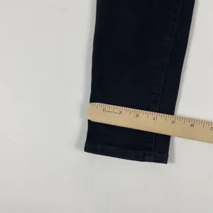 Madewell Roadtripper Skinny Jeans Womens 28 Black‎ Mid Rise Stretch Denim thumbnail 3