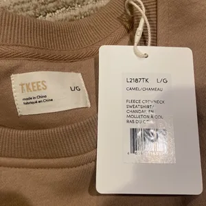 TKEES Camel Fleece Crewneck Sweatshirt thumbnail 3