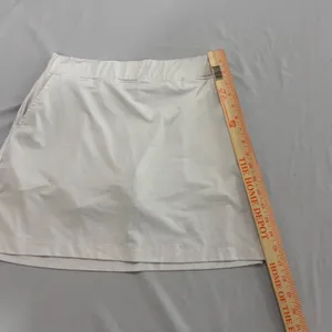 Kyodan Golf Women White Active Skort Size M Built-in Shorts Pockets Athletic thumbnail 5