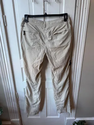Columbia Women’s Pants Light Tan Omni-Shade Sun Protection Cargo 12 thumbnail 8