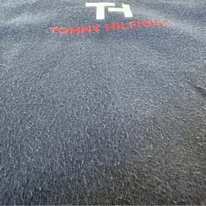 Vintage Tommy Hilfiger Womens Sweatshirt Pullover Made in USA Navy Blue Size‎ S thumbnail 7