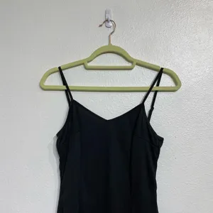 Missguided Black V-Neck Cami Mini Slip Dress Sz 6 NWT thumbnail 3
