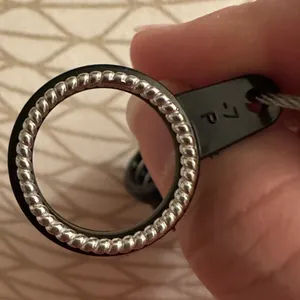 925  Dainty Rope Ring Size 7.5 thumbnail 2