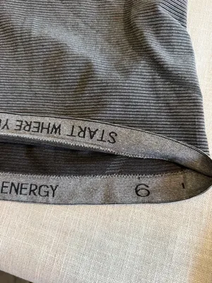 Lululemon Swiftly Tech Racerback Tank Top 2.0 *Waist Length Size 6 Grey thumbnail 6