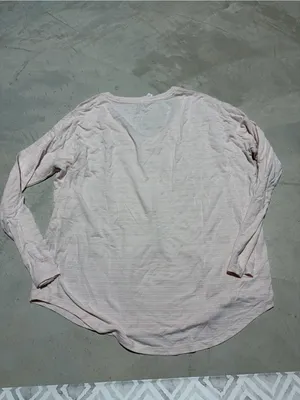 Athleta Light Pink Long-Sleeve Women's Top large thumbnail 6