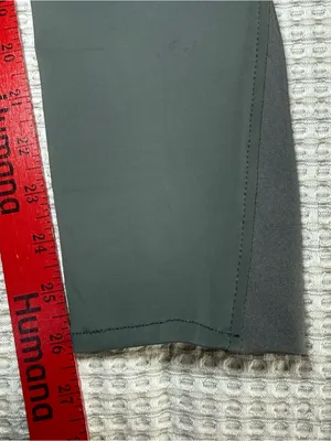 DOVER SADDLERY Riding Breeches 32 Gray Full Seat Equestrian Tights Stretch thumbnail 3