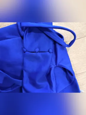ASOS Royal Blue Cutout Mini Bodycon Dress thumbnail 8