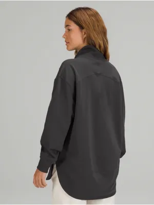 lululemon LA Oversized Long Sleeve Tunic in Dark Gray thumbnail 2