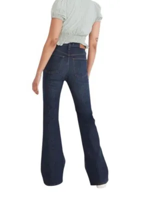Madewell The Perfect Vintage Flare Jeans Raw Hem Size 23 thumbnail 5