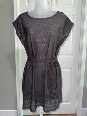 Merona Crochet Swimsuit Coverup Dress with Tie-Waist thumbnail 2