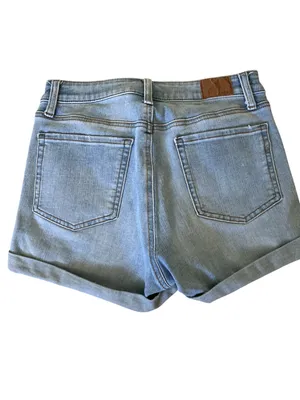 Aero - Light Blue Distressed Denim Shorts 8 thumbnail 2