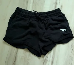 PINK Black shorts size S thumbnail 1
