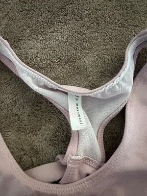 Light pink fp movement sports bra top thumbnail 3