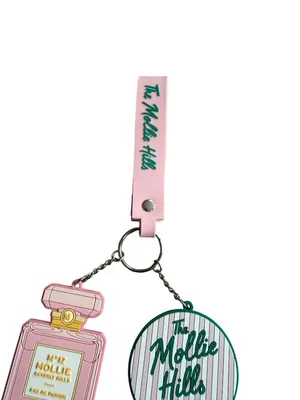 THE MOLLIE HILLS Beverly Hills Keychain NEW NWOT thumbnail 3