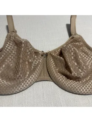 Chantelle C Magnifique Nouveau Minimizer Bra 40D Underwire Unlined Nude C27910 thumbnail 2