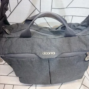Doona All-Day Diaper Bag One Size Grey Heather Stroller Attachment Changing Mat thumbnail 2