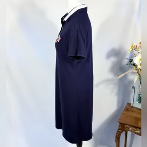 Vintage Y2K Disney Store Mickey Salutes The Flag Embroidered Polo Dress Sz M 💛 thumbnail 8