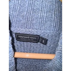 Vineyard Vines Fair Isle Merino‎ Wool Blend Mock Neck Sweater Women's Small Cozy thumbnail 7