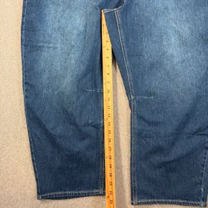 Old Navy Women's Size 20 Short High-Rise Wow Barrel Leg Jeans Medium Wash Blue thumbnail 2