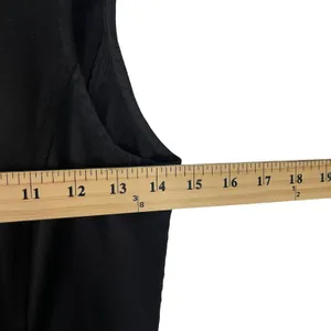 Armani Exchange Size 6 Small‎ Black Pleated Zip Dress Pockets thumbnail 9