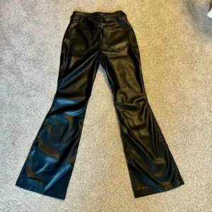 Ultra High Rise Flare Vegan Leather Pants thumbnail 2