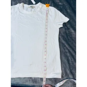 NWT Madewell The Perfect Crewneck Tee in Cotton Eyelet White‎ Size XXS Causal thumbnail 8