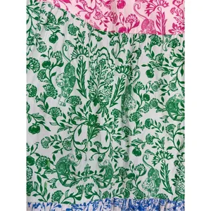 Roller Rabbit aitona carlisa tiered floral maxi skirt Large thumbnail 6