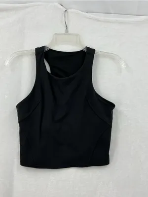 lululemon athletica Black Racerback Crop Top 1066 thumbnail 2