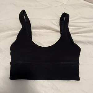 Lululemon black/camo reversible align bra size 2 thumbnail 1