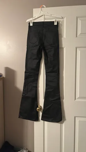 Edikted Pants Leather Flare thumbnail 2