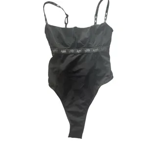 New!Yitty Spotlight Shaping Demi Cup Thong Bodysuit Black/Gold Shimmer Sz XS thumbnail 3