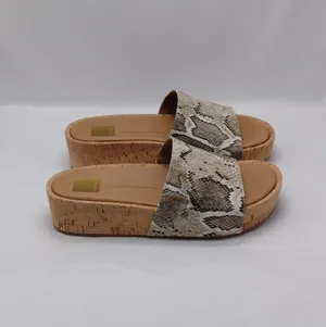 Dolce Vita Womens Wedge Platform Sandals Size 10 Snake Print Y2K Boho Cork Heel thumbnail 14