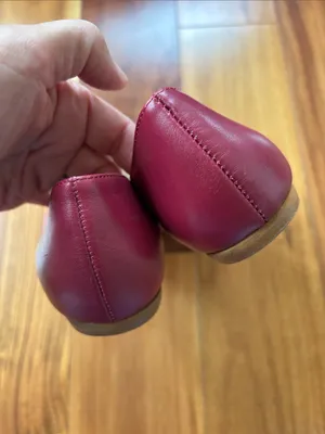 Garnet Hill Italian leather flats thumbnail 5